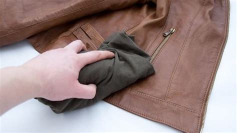 remove smell from leather jacket